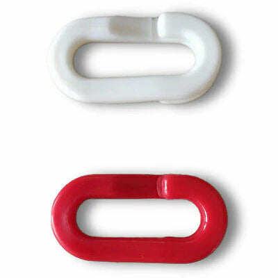 Anello di Giunzione per Catene (Plastica Bianca, D.6)