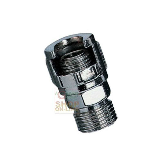Raccordo con Dado per Aria 1/4" - Art. 11/A
