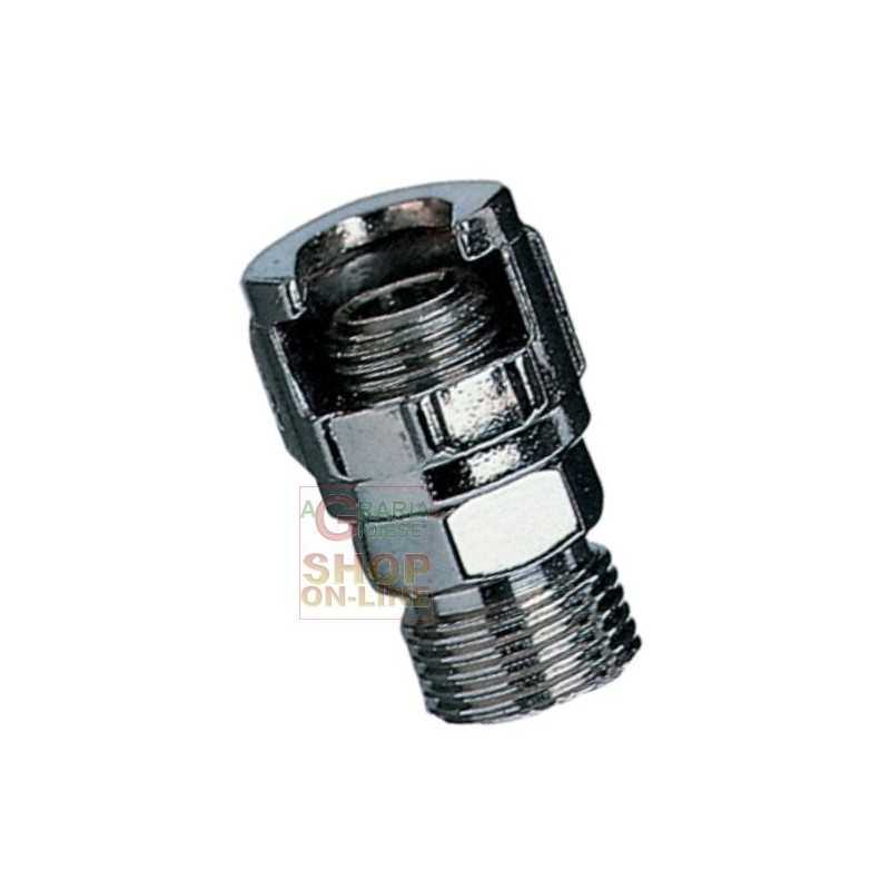 Raccordo con Dado per Aria 1/4" - Art. 11/A