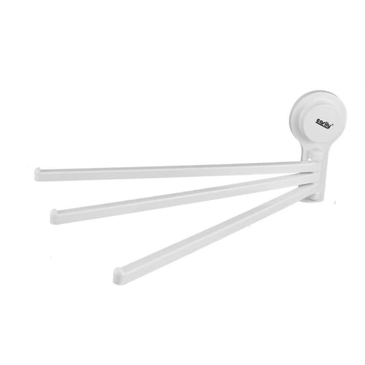 Porta asciugamani a 3 aste con ventosa