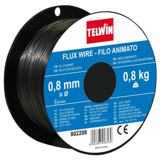 Filo Animato per Saldatura No-Gas - 0.8 mm (0.8 kg)