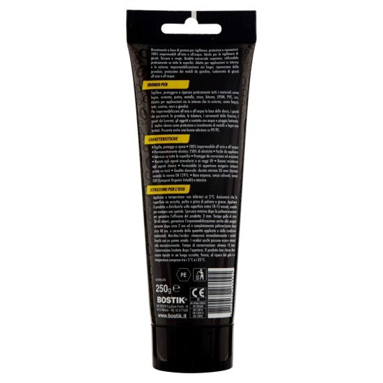Gomma Liquida Sigillante in Tubetto - 250 gr bostik