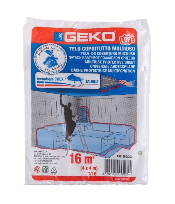 Telone Copritutto Impermeabile Pesante - 4x4 mt (200 gr)