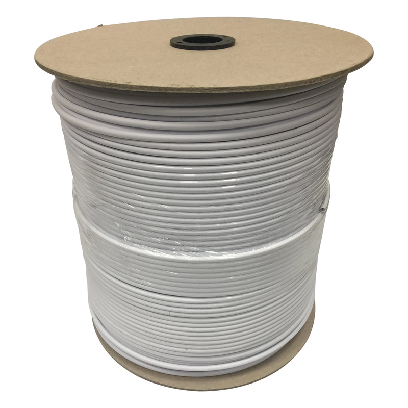 Fune Stendibiancheria in Acciaio e PVC Bianco - Al Metro