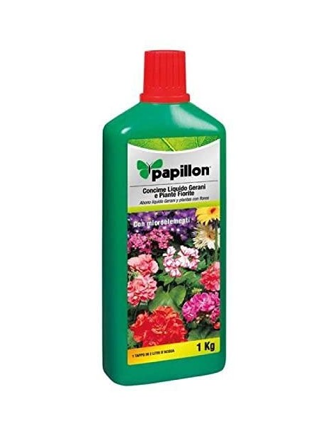 Concime Granulare Specifico per Gerani e Piante Fiorite - 1 kg