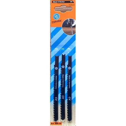 Lame per Seghetto Alternativo Black+Decker Legno - 75x6 mm