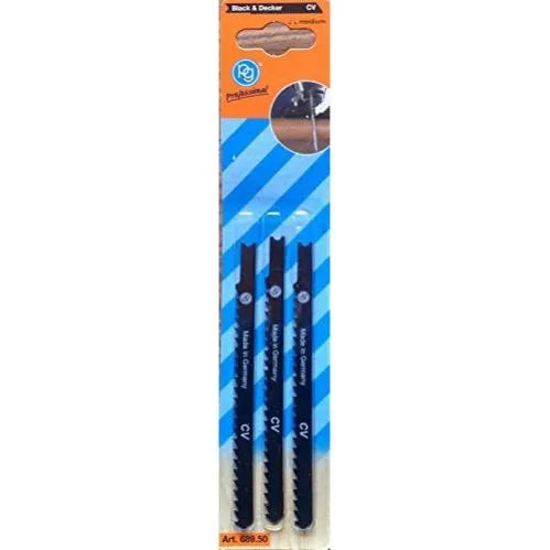 Set 3 Lame Lunghe per Seghetto Alternativo - Taglio Legno