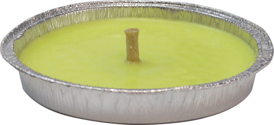 Candela alla Citronella in Stagnola Antizanzare - d 165 mm