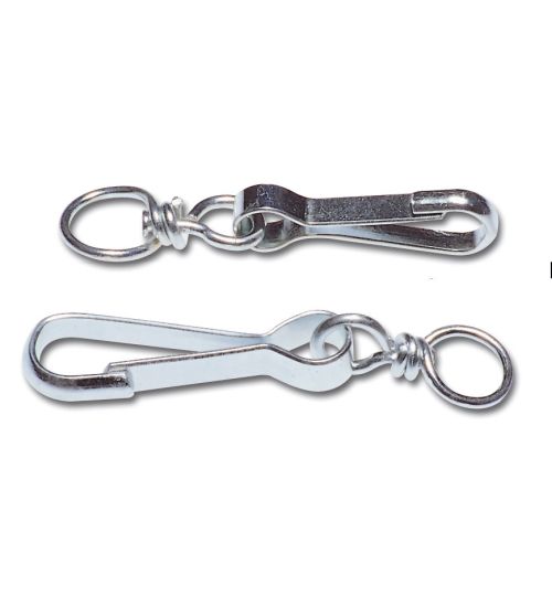 Moschettoni a Scatto Tipo Simplex - 60 mm (4 Pezzi)