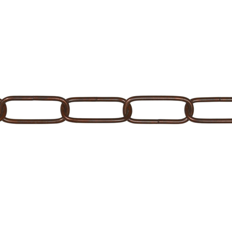 Catena Genovese Bronzata per Lampadari - Misura 3,8 mm