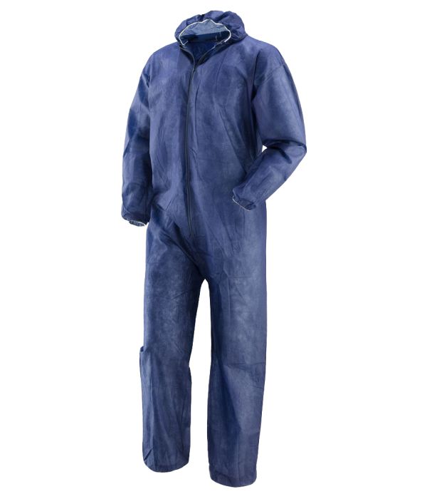 Tuta Protettiva Monouso Blu - Taglia XL (40gr/mq)