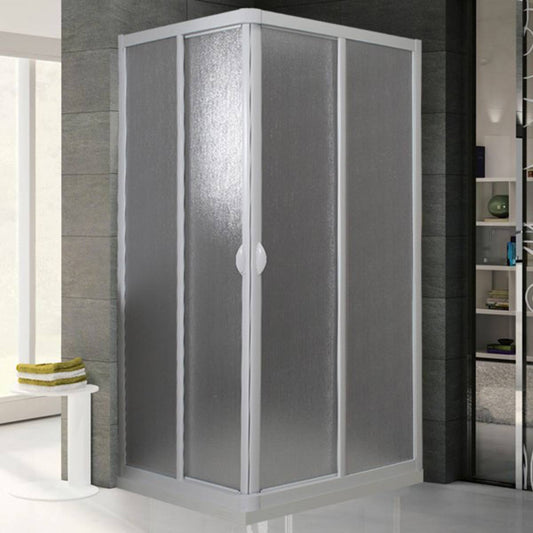 Box Doccia Vela Bianco - 70x70 cm