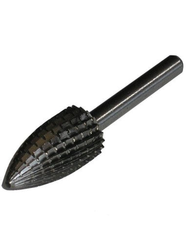 Fresa HSS Z2 per Alluminio e PVC - 6x14x60 mm
