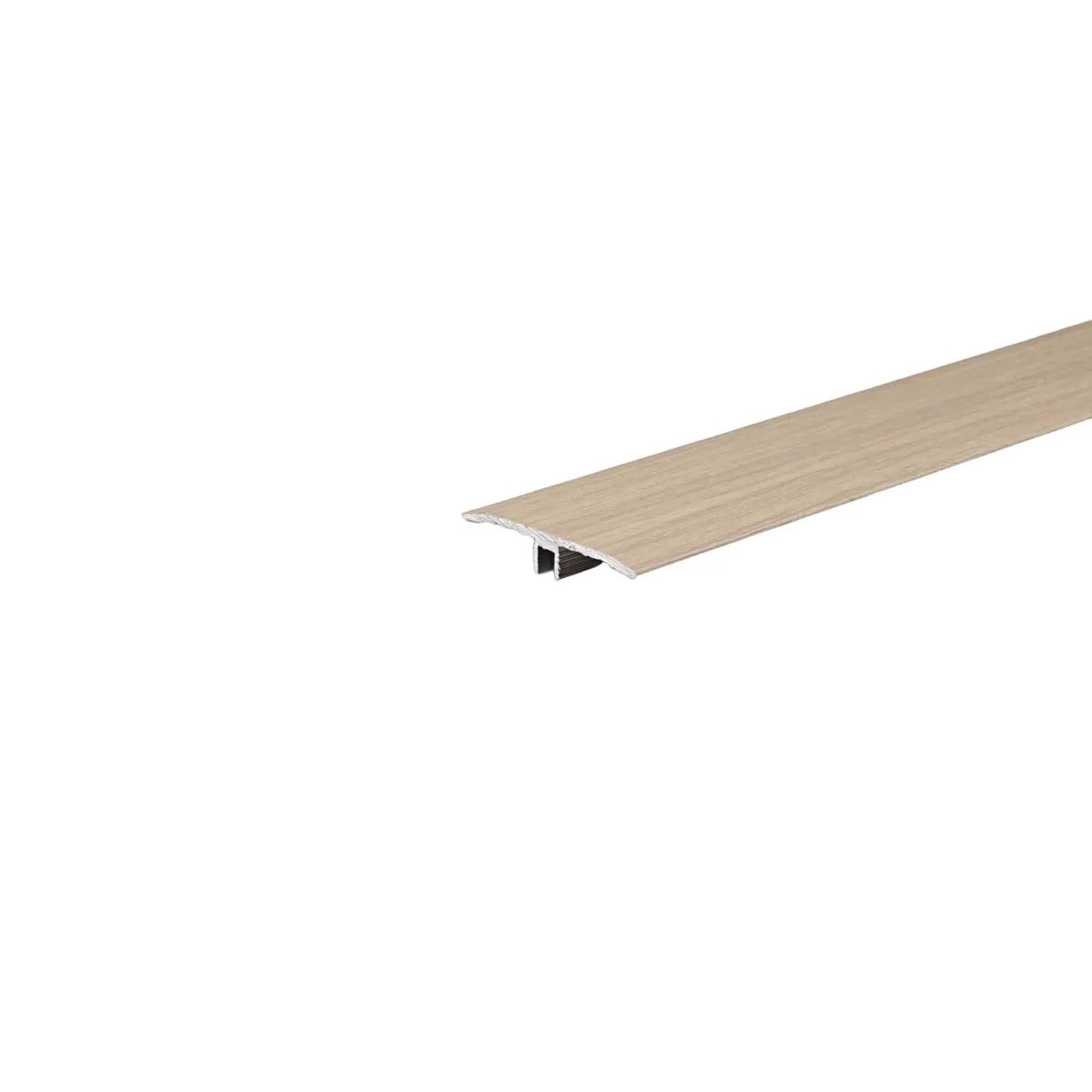 Profilo Piatto Coprigiunto per Parquet - Finitura Acero (2,70 mt)