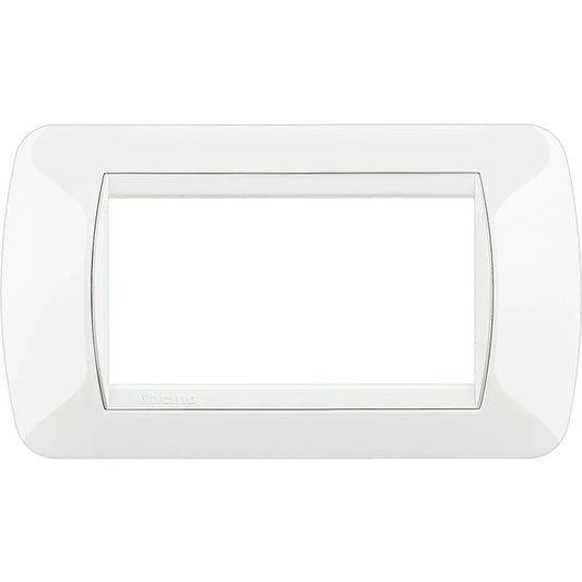 Placca Life Modello Living Bianco - 4 Posti