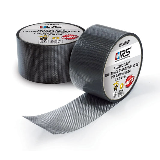 Nastro Adesivo per Riparazione Zanzariere - Colore Grigio