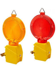 Lampada Stradale a LED (Rosso / Arancio)