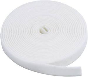 Nastro Velcro Autoadesivo Bianco per Zanzariere - Lunghezza 6.5 Metri