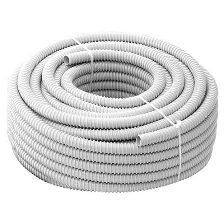 Guaina spiralata in pvc grigio Maurer - Diametro 20mm