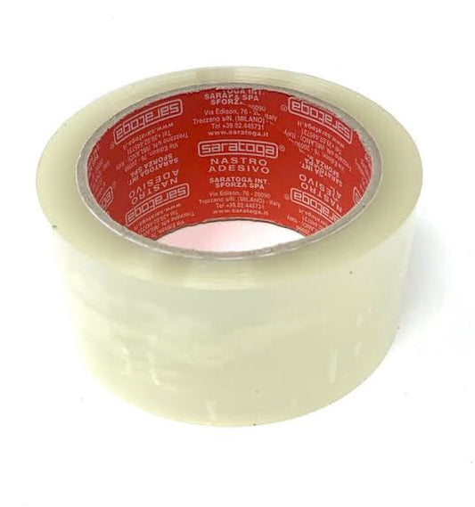 Nastro Adesivo da Imballo Trasparente 50 mm x 66 mt – Saratoga