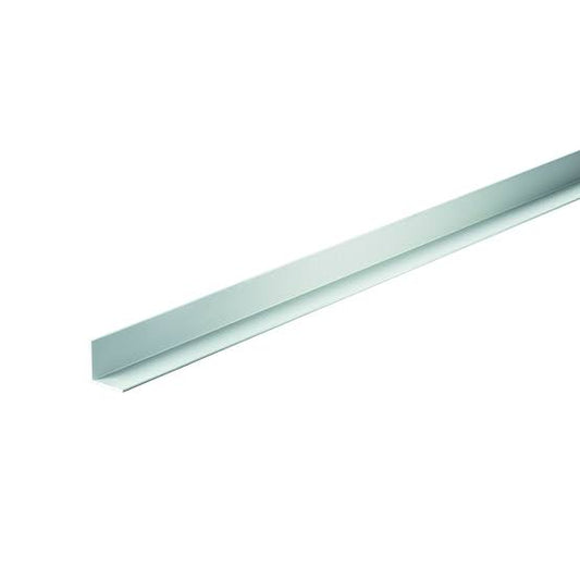 Profilo Angolare in Alluminio Anodizzato Argento - 40x40 mm (2 mt)