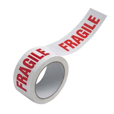 Nastro Adesivo da Imballo "FRAGILE" 50 mm x 132 mt