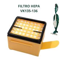 Filtro Hepa di Ricambio per Aspirapolvere Folletto K135/136