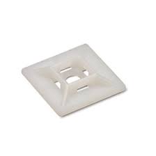 Basi Adesive a 2 Vie per Fascette - 27x27 mm