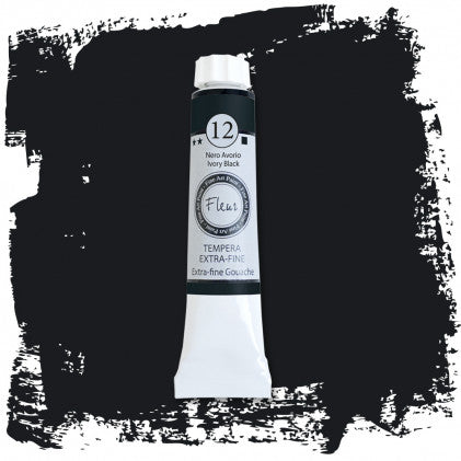 Tempera Professionale n.12 Nero Avorio – 20ml
