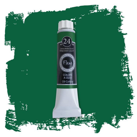Colore a Olio n.24 Verde Scuro – 20ml