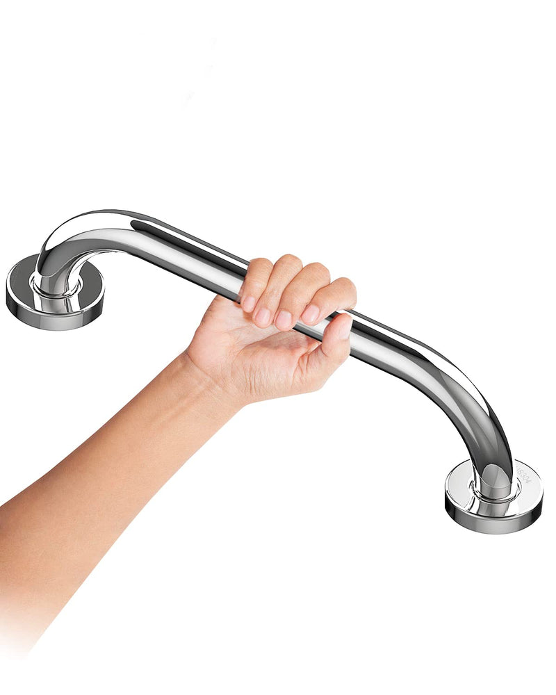 Maniglione cromato da bagno