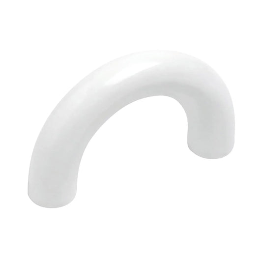 Maniglie per Mobili Bianco Lucido - 32 mm (2 Pezzi)