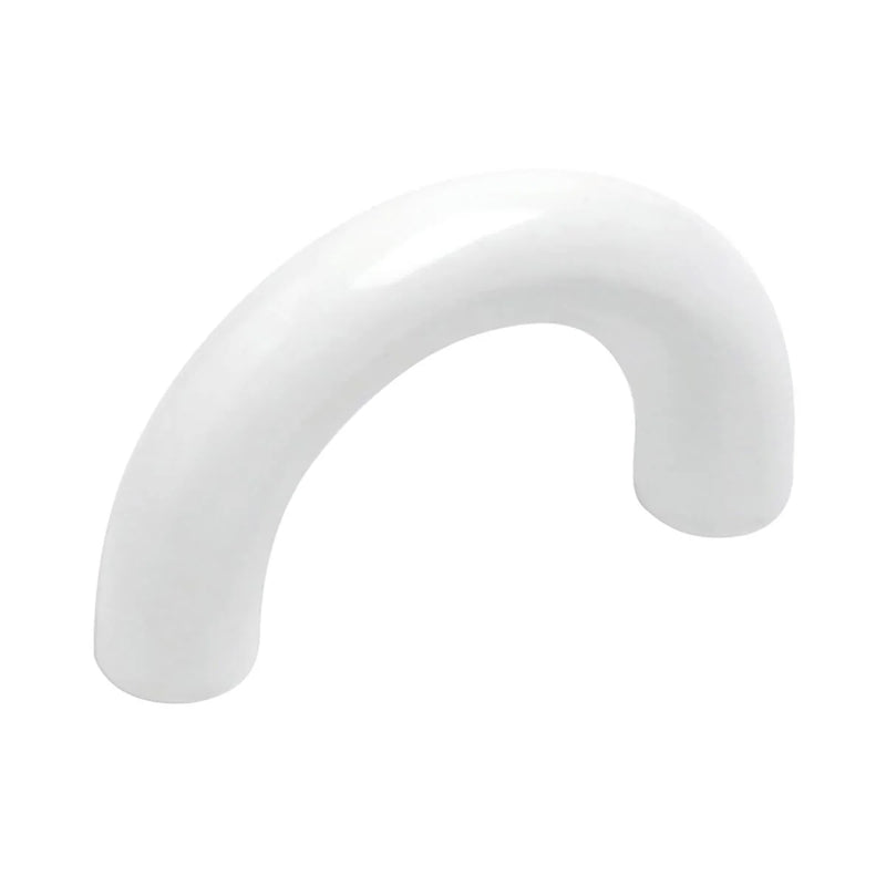 Maniglie per Mobili Bianco Lucido - 32 mm (2 Pezzi)
