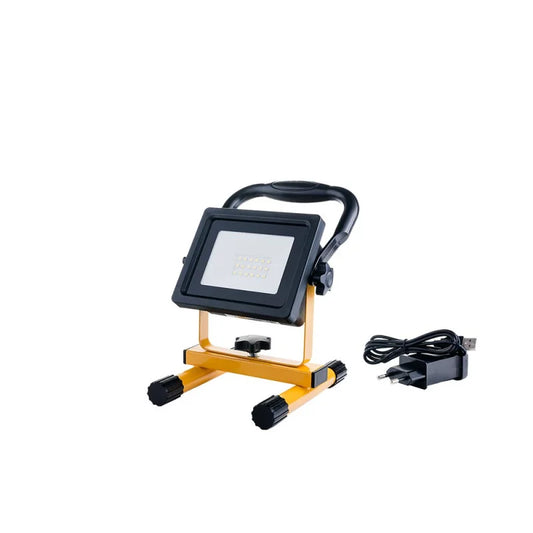 Proiettore a LED Portatile con Supporto da Terra – 20W