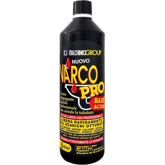 Disgorgante Liquido Professionale Varco - 750 ml