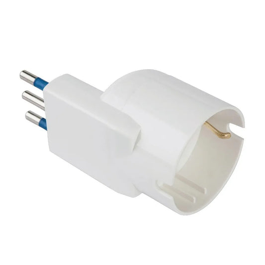 Adattatore Elettrico Semplice Salvaspazio - Presa 10A
