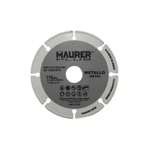 Disco da Taglio Sottile per Metallo - 115x1,2x22,33 mm