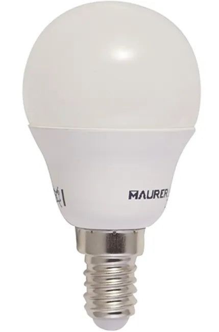 Lampadina a LED E14 Sfera 4,5W (470 Lumen) - Luce Neutra