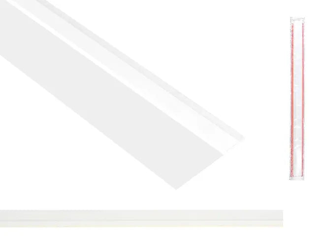 Asta Parafreddo in Alluminio Poliflex - 1 mt Bianco