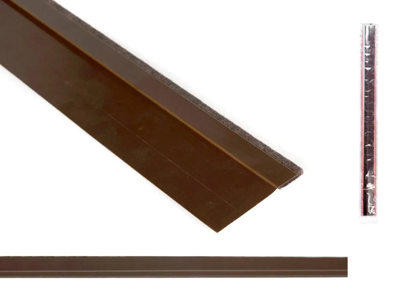 Asta Parafreddo in Alluminio Poliflex - 1 mt Marrone