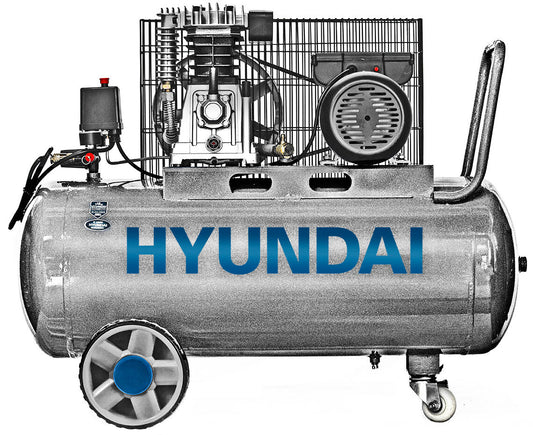 Compressore Silenziato Hyundai Professionale - 100 Litri