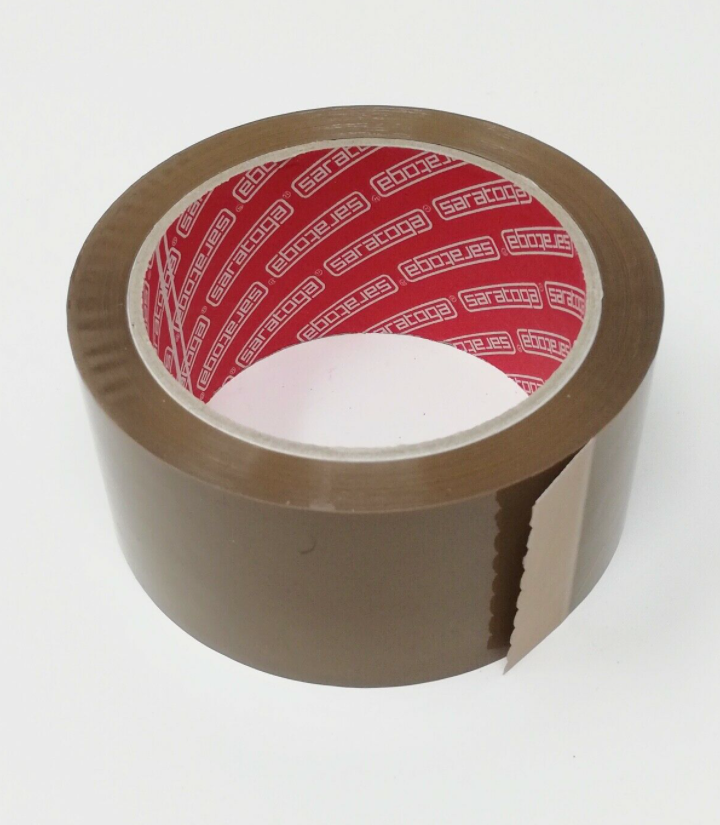 Nastro Adesivo da Imballaggio Avana (Marrone) 50 mm x 66 mt