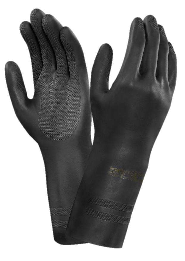 Guanti in Neoprene Nero (Taglie 8-11)