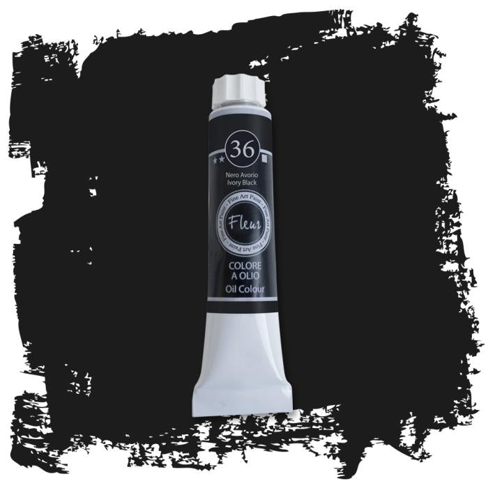 Colore a Olio n.36 Nero Avorio – 20ml
