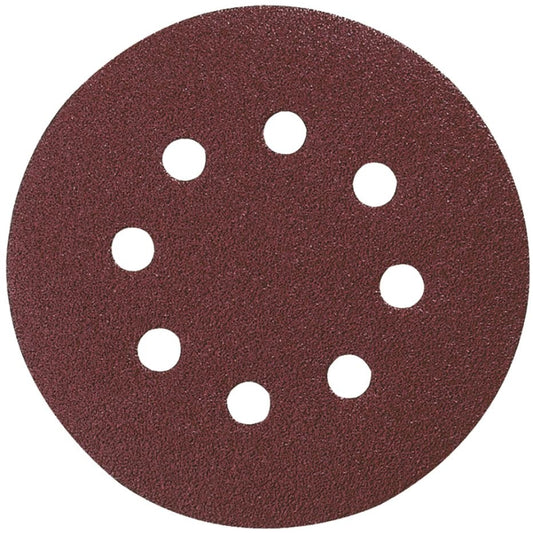Disco Abrasivo con Velcro 125 mm - Grana 80
