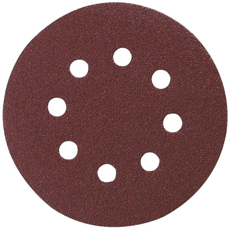 Disco Abrasivo con Velcro 125 mm - Grana 80