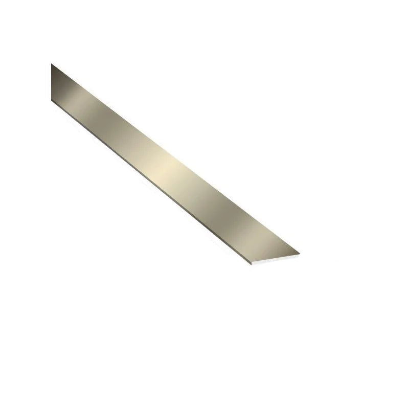 Barra Piatta in Finitura Cromo Lucido - 30x2 mm (2 mt)