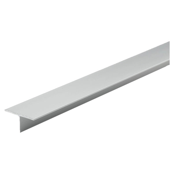Profilo a T in Finitura Cromo Lucido - 15x15x1,5 mm (2 mt)