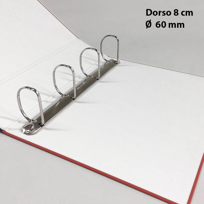 Raccoglitore ad Anelli Diametro 8 cm