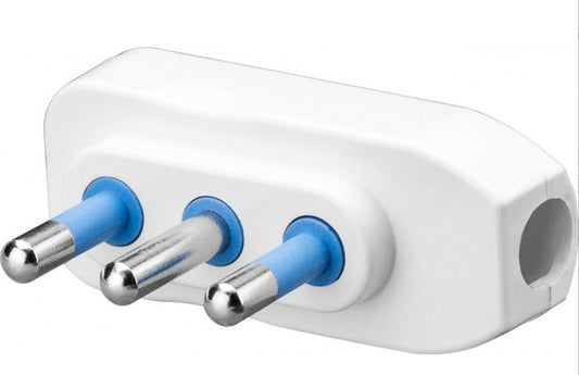 Spina Elettrica Volante Ribassata ad Angolo Piatto – 10A